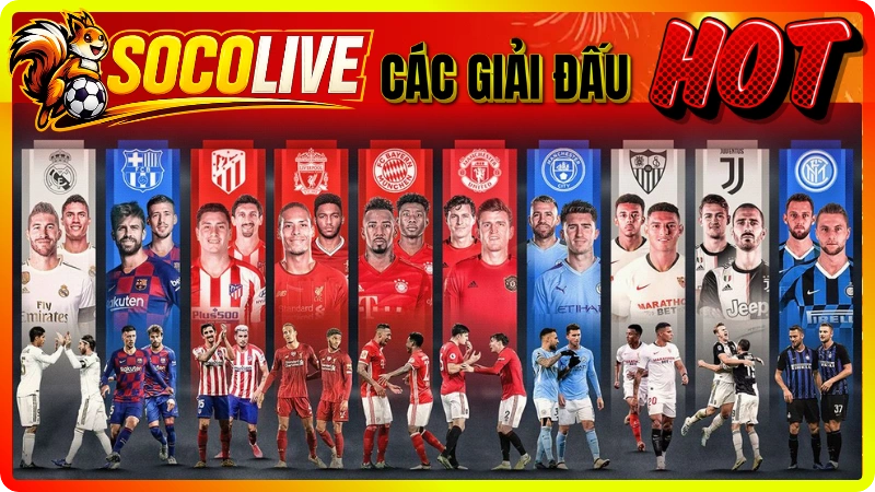 op giải đấu hấp dẫn đang phát sóng tại Socolive
