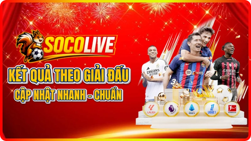 KQBD 2026: Cập Nhật Tỷ Số Trực Tiếp Theo Giải Đấu